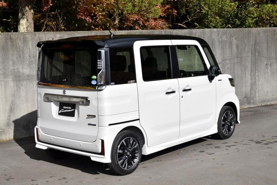  Suzuki Spacia Custom Hybrid XS Turbo (MK53S) 2017 года  (JP) (фото 8 из 18)